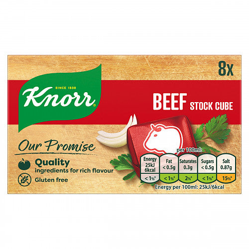 Knorr Stock Cubes Beef (8s × 12 × 1)