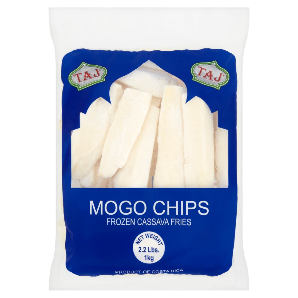 Taj Mogo Chips Frozen Cassava Fries (1Kg × 6)
