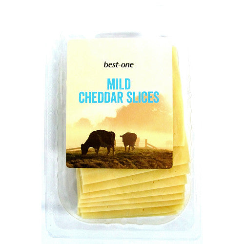 Best One Mild Chedddar Slices (200g × 10)