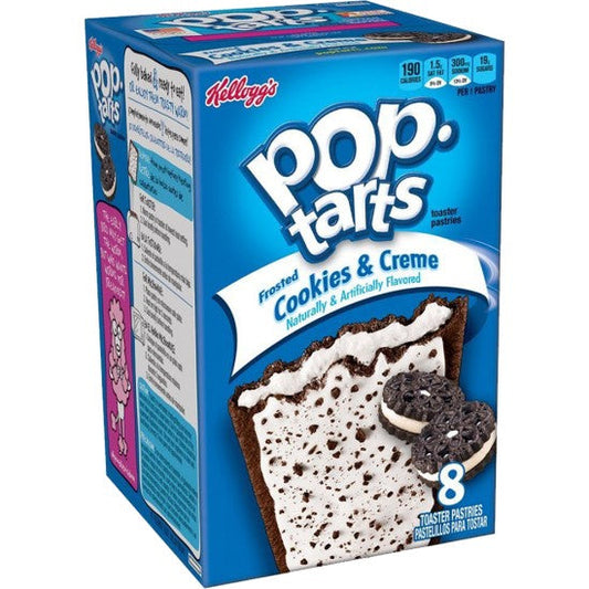 KELLOGGS POP TARTS FROSTED COOKIES AND CREME