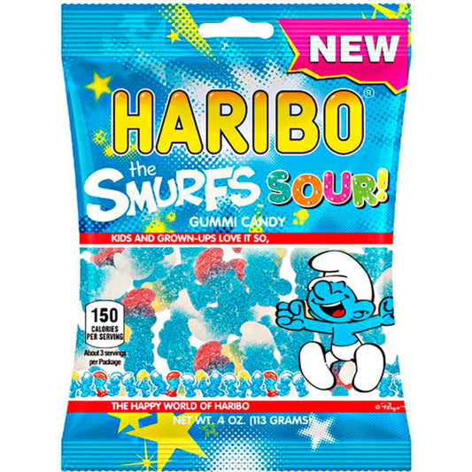 HARIBO SOUR SMURFS BAGS