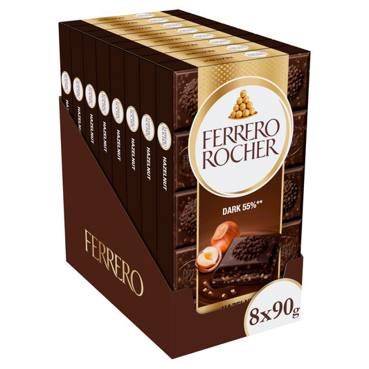 Ferrero Rocher Dark Tablet (90g × 8 × 1)