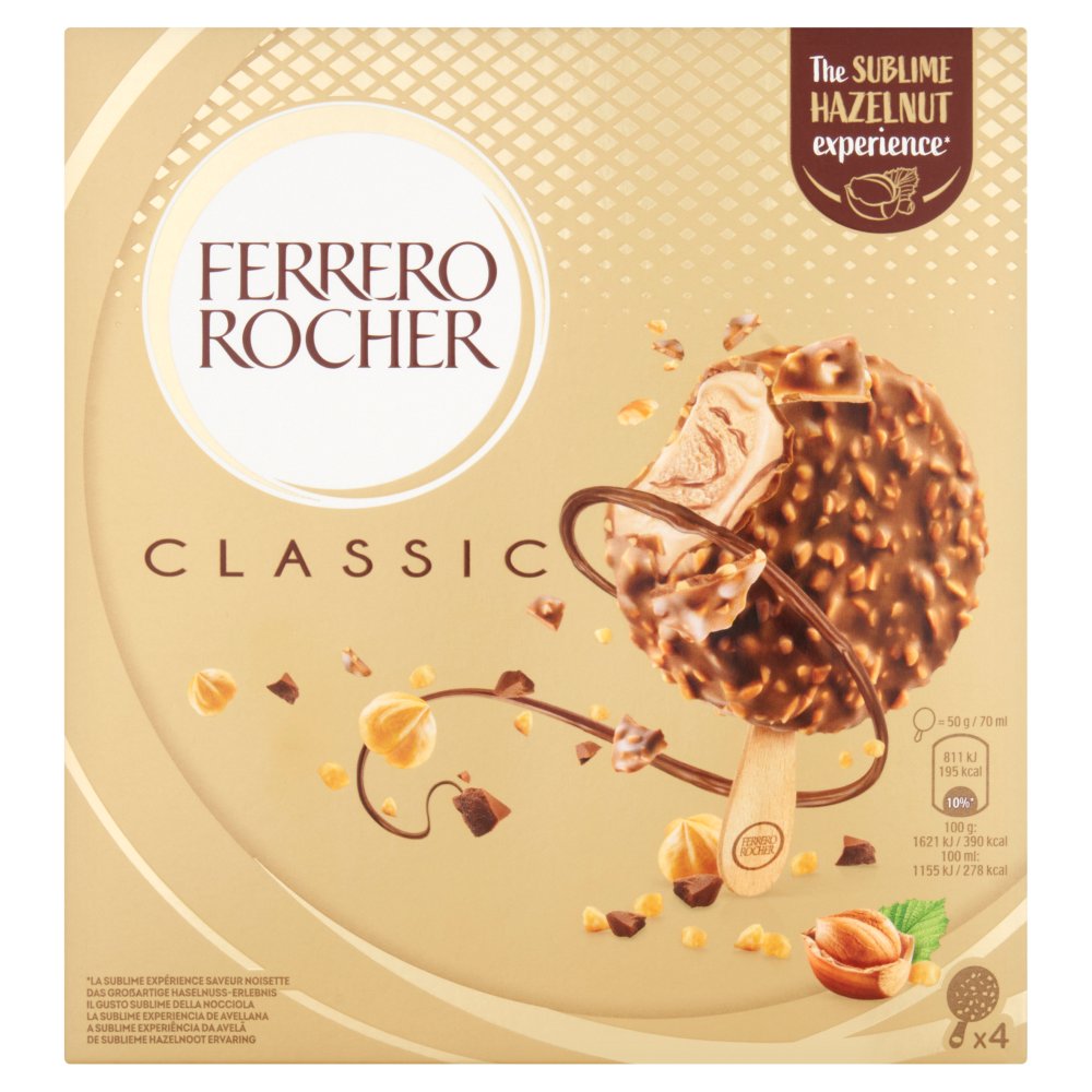 Ferrero Rocher Classic Ice Cream (4pk × 7)