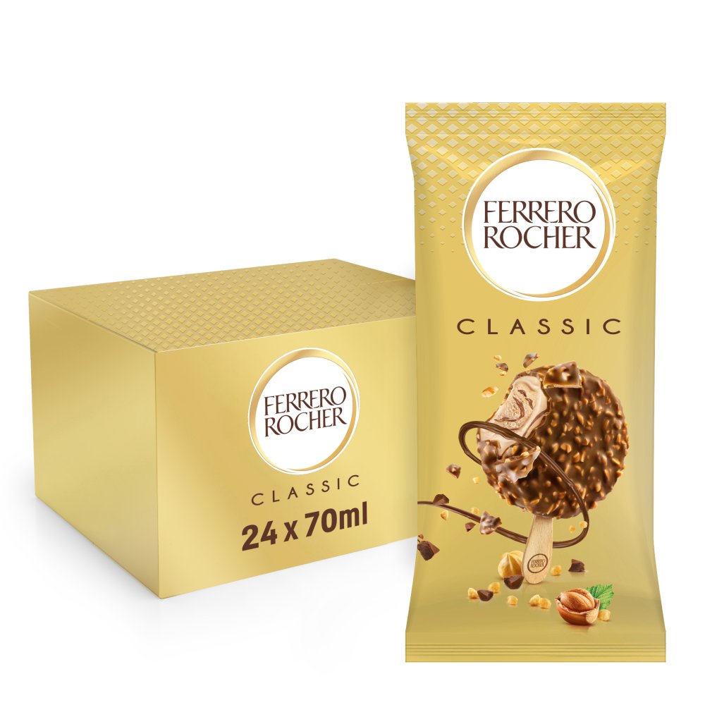 Ferrero Rocher Classic Ice Cream (70ml × 24 × 1)