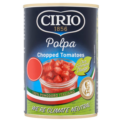 Cirio Polpa Chopped Tomatoes (400g × 12 × 1)