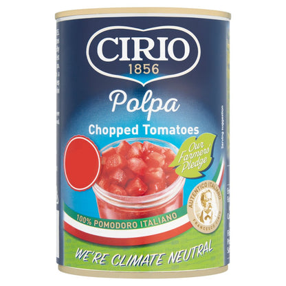 Cirio Polpa Chopped Tomatoes (400g × 12 × 1)