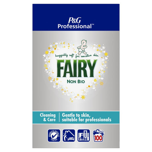 Fairy Professional Non Bio Powder Detergent 100 Washes (100Wash × 1)