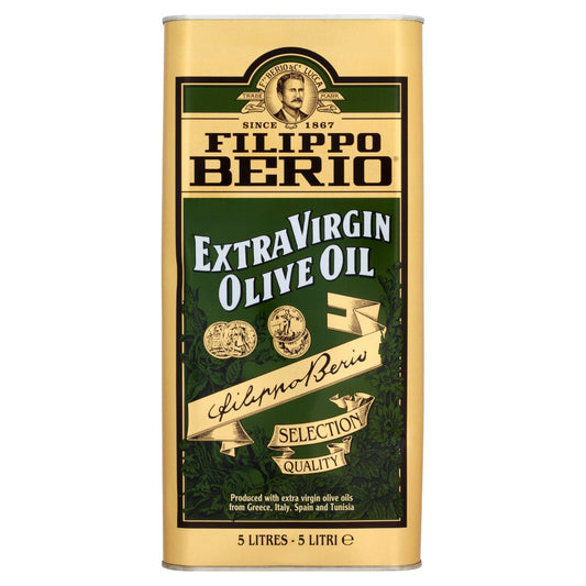 Filippo Berio Extra Virgin Olive Oil  (5Ltr × 4)