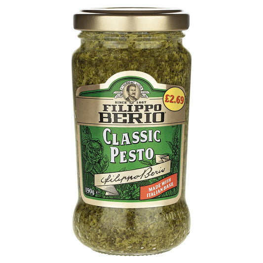 Filippo Berio Classic Pesto (190g × 6 × 1)