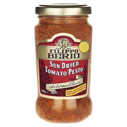 Filippo Berio Sun Dried Tomato Pesto (190g × 6 × 1)