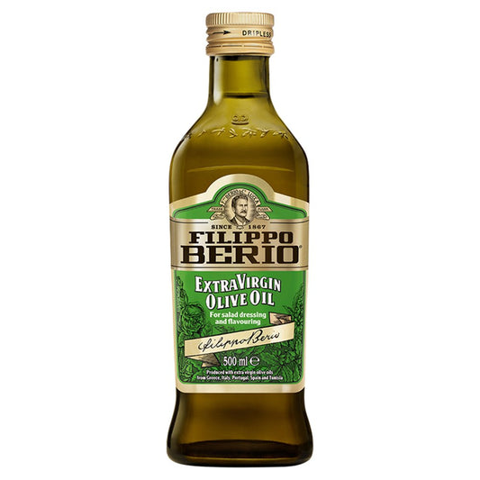 Filippo Berio Extra Virgin Olive Oil  (500ml × 6 × 1)