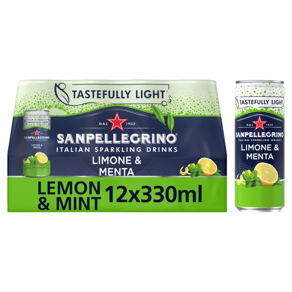 San Pellegrino Lemon & Mint (330ml × 12 × 1)