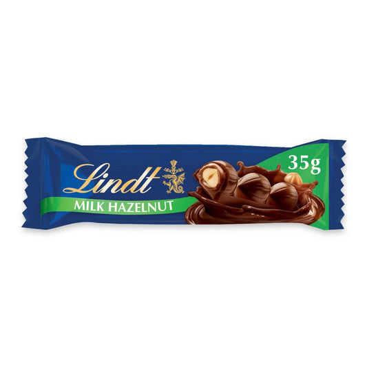 Lindt Nocciolatte Milk Chocolate Hazelnut Treat Bar (35g × 18 × 1)