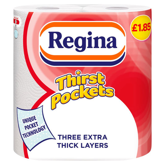 Regina Thirst Pockets (2s × 10 × 1)