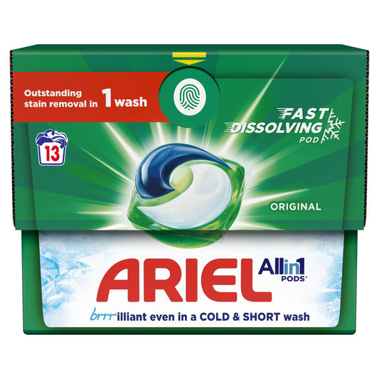 Ariel All-in-1 PODS®, Washing Capsules  (13s × 1)