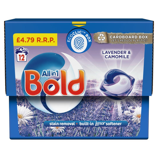 Bold All-in-1 PODS® Washing Capsules  (12s × 1)