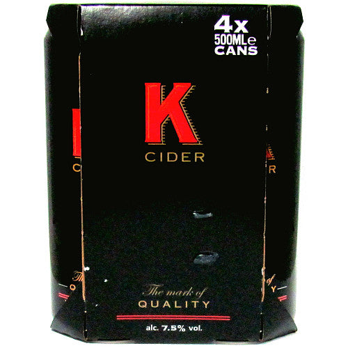 K Cider Cans  (500ml × 6 × 1)