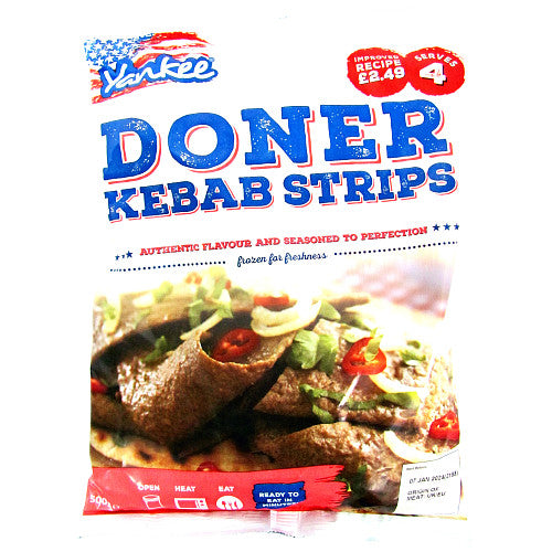 Yankee Doner Meat PM £2.49 (500g × 6)