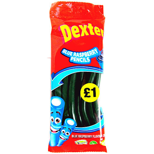 Dexters Blue Raspberry Pencils PM £1 (160g × 12 × 1)
