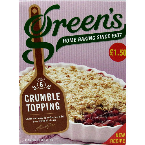 Greens Crumble Mix PM £1.50 (280g × 6 × 1)