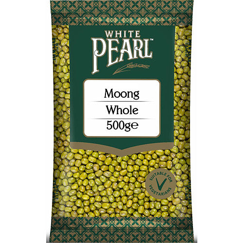 White Pearl Moong Whole (500g × 12 × 1)