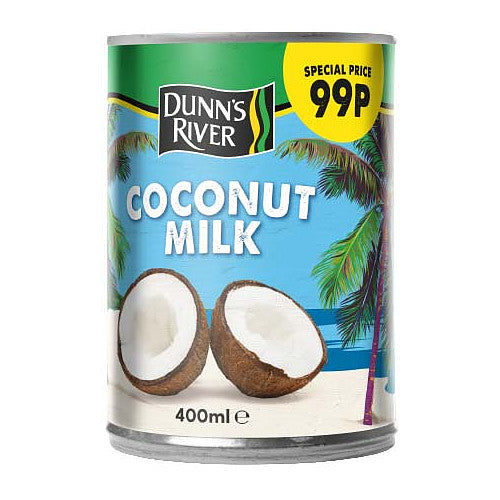 Dunns River Coconut Milk 99p (400ml × 12 × 1)