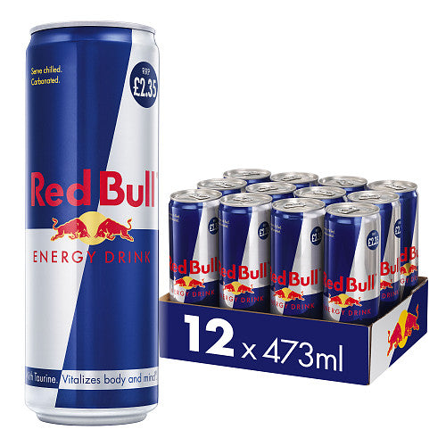 Red Bull Energy Drink 2 PM 2.35 (473ml × 12 × 1)