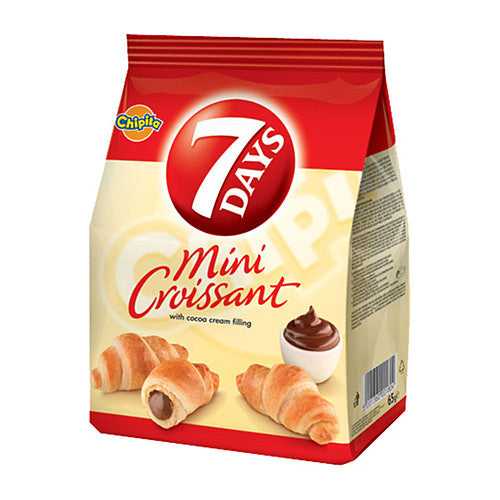 7 Days Mini Croissant with Cocoa Filling (185g × 8)