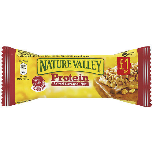 Nature Valley Protein Salted Caramel Nut (40g × 12 × 1)