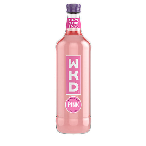 WKD Alcoholic Mix Pink Flavour 700ml (70Cl × 6 × 1)