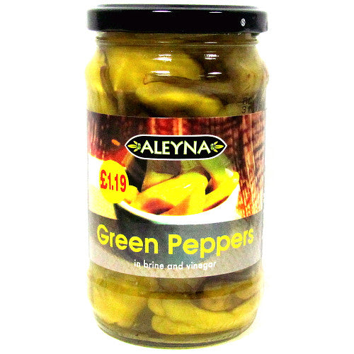 Aleyna Green Peppers PM £1.19 (270g × 6 × 1)