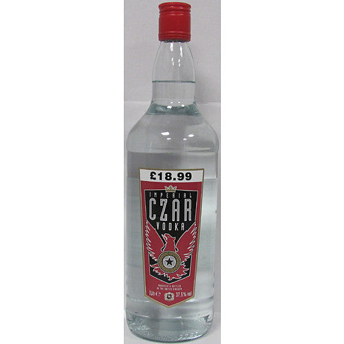 Imperial Czar Vodka PM £18.99 (1Ltr × 1)