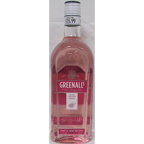 Greenalls Wild Berry Gin PM £15.99 (70Cl × 6)