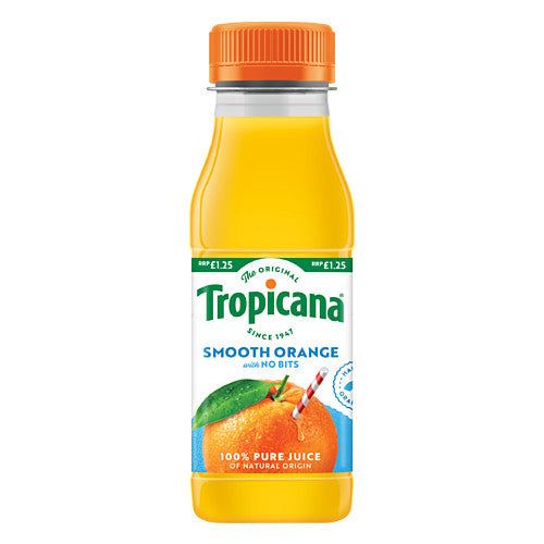 Tropicana Orange Juice Smooth PM £1.25 (250ml × 12 × 1)