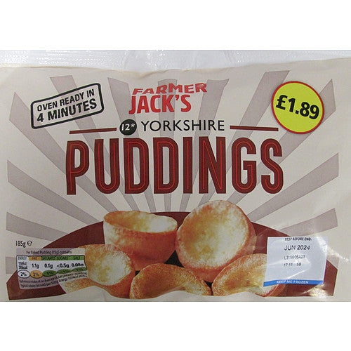 F/Jack Yorkshire Puddings PMP £1.12s (12s × 12)