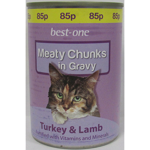 Bestone Cat Food Turkey & Lamb PM 85p (400g × 12 × 1)