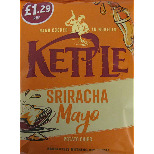 Kettle Chips Sriracha Mayo PM £1.29 (80g × 12 × 1)