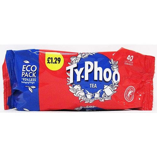 Typhoo Eco Refil PM £1.29 (40s × 12 × 1)