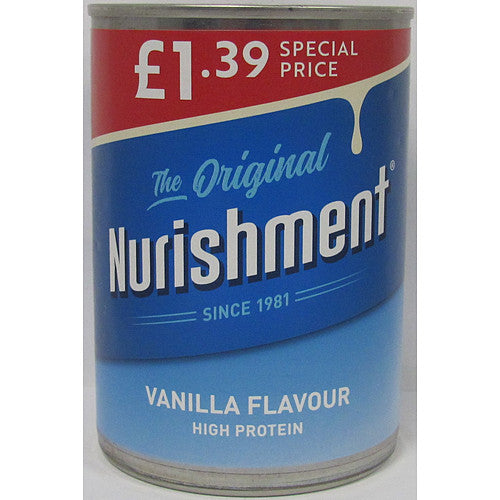 Nurishment Vanilla PM £1.39 (400g × 12 × 1)