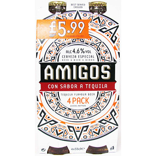 Amigos 4 Pack PM £5.99 (330ml × 6 × 1)