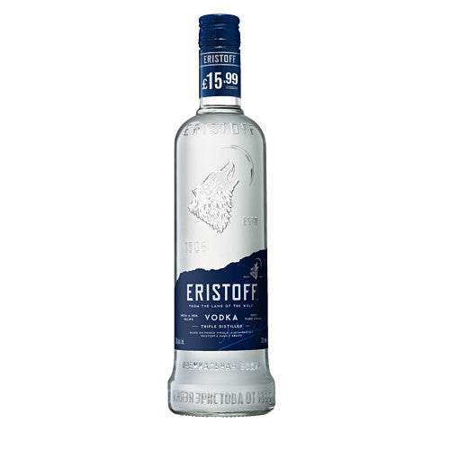 ERISTOFF Original Pure Grain Vodka, 70cl (70Cl × 6)