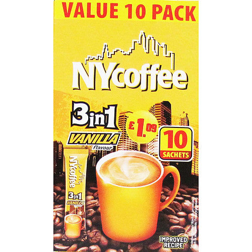 Ny 3In1 Coffee Vanilla PM £1.09 (10s × 10 × 1)