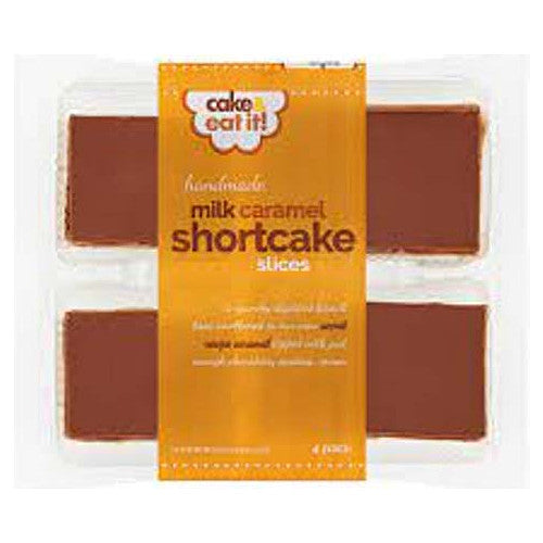 Cake & Eat It! 4 Handmade Milk Caramel Shortcake Slices (265g × 1)