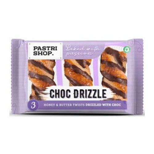 Pastri Shop Choc Drizzle Twists (112.5g × 1)