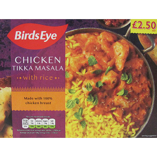 Birds Eye Chicken Tikka PM £2.50 (400g × 6)