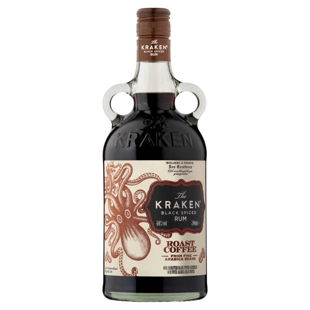 The Kraken Black Spiced Rum Roast Coffee 70cl (70Cl × 6)