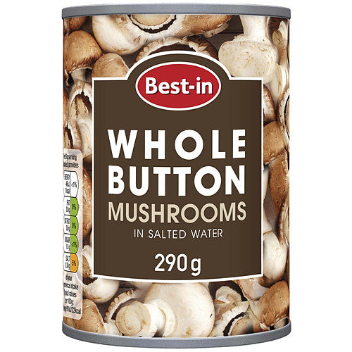 Bestin Button Mushrooms (290g × 6 × 1)