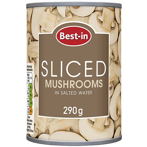 Bestin Sliced Mushrooms (290g × 6 × 2)