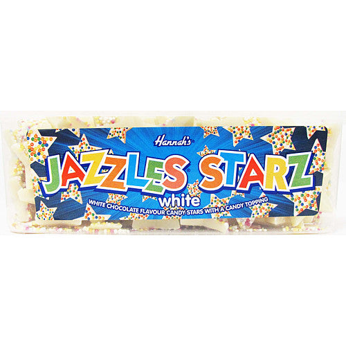 Hannah's Jazzles Starz White (Box × 120 × 8)