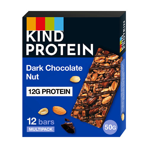 Kind Protein Dark Chocolate Nut Bars (50g × 12 × 1)